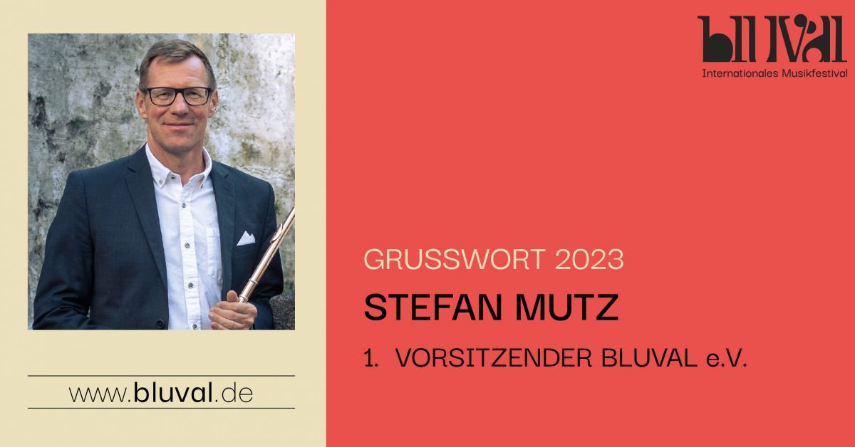 Stefan Mutz - Grußwort 2023
