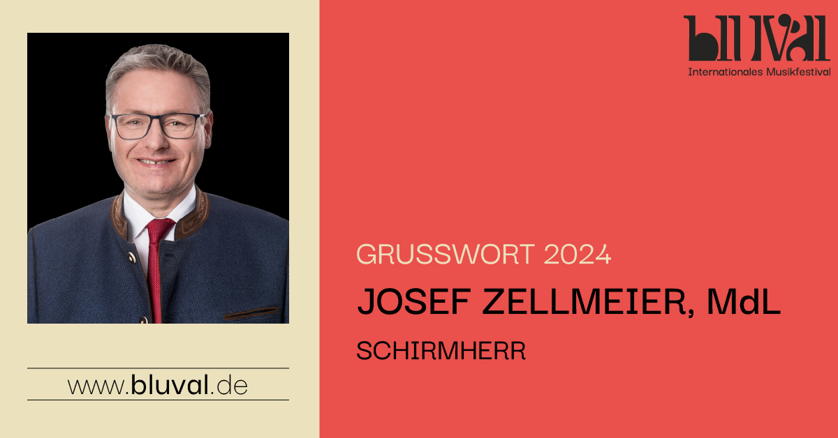 Josef Zellmeier - Grußwort 2024